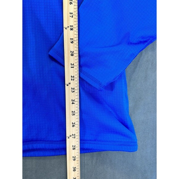 Izod PerformX Waffle Knit Jacket Mens XL Full Zip Blue Running Outdoors Golf - Picture 12 of 12